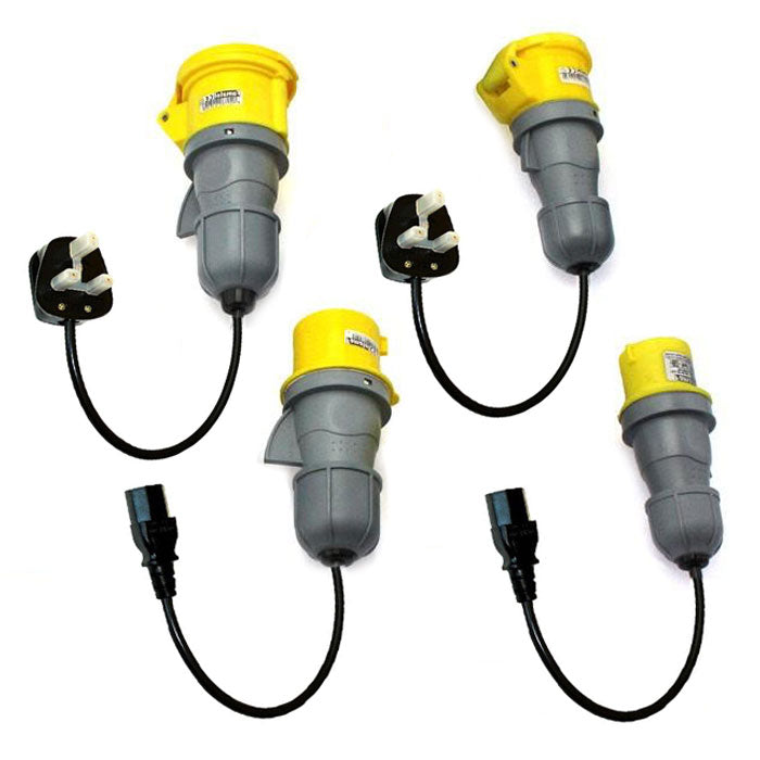 110V 16A/32A Adaptor Kit for PAT Testing