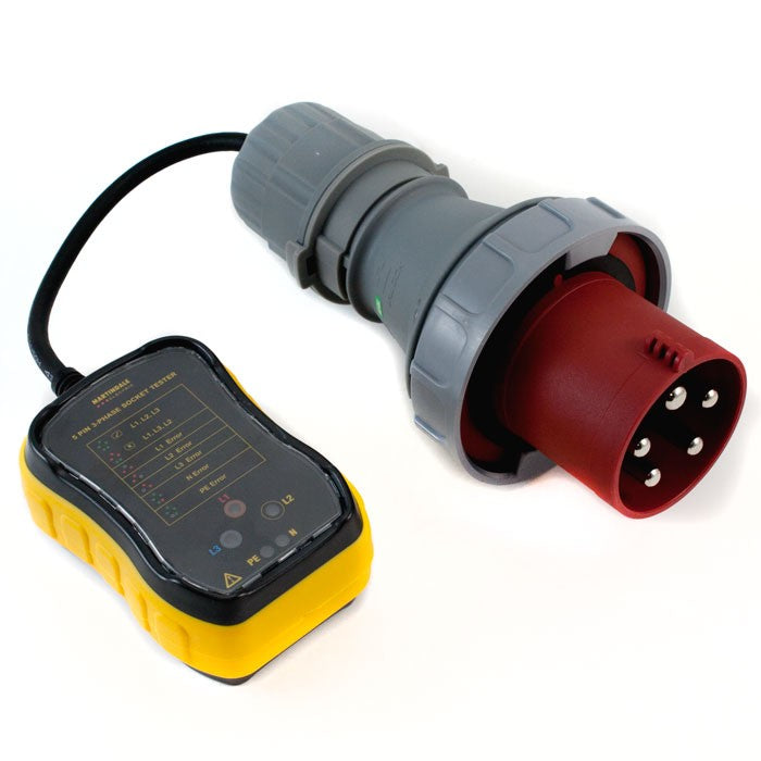 Martindale PC105 63A Three-Phase Socket Tester