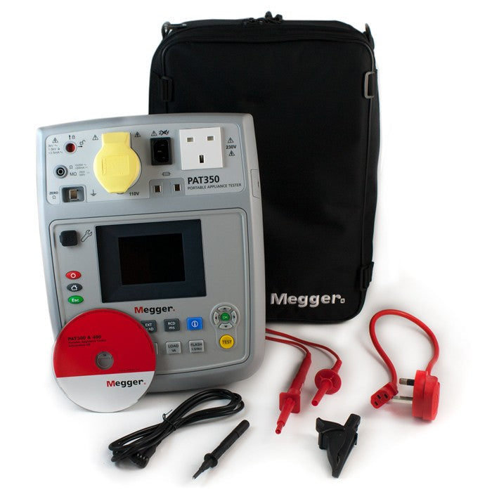 Megger PAT350 PAT Tester (with accessories)