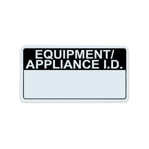 Appliance ID Label
