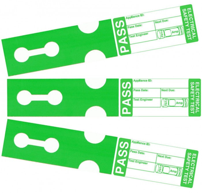 Tuff Tag Pass Cable Wrap Labels