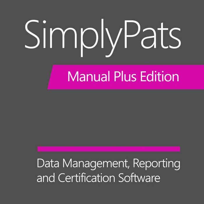 SimplyPATs V7 Manual Plus Software