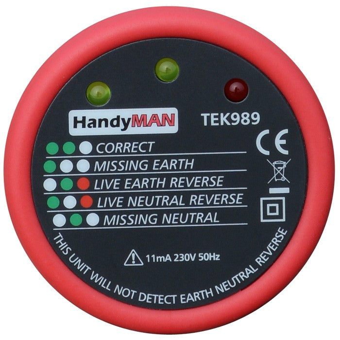 HandyMAN TEK989 Socket Tester