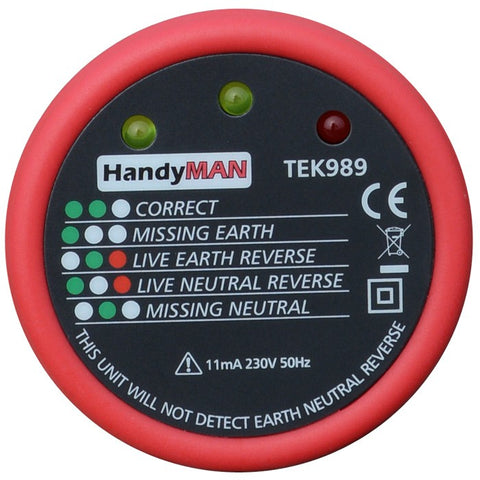 HandyMAN TEK989 Socket Tester