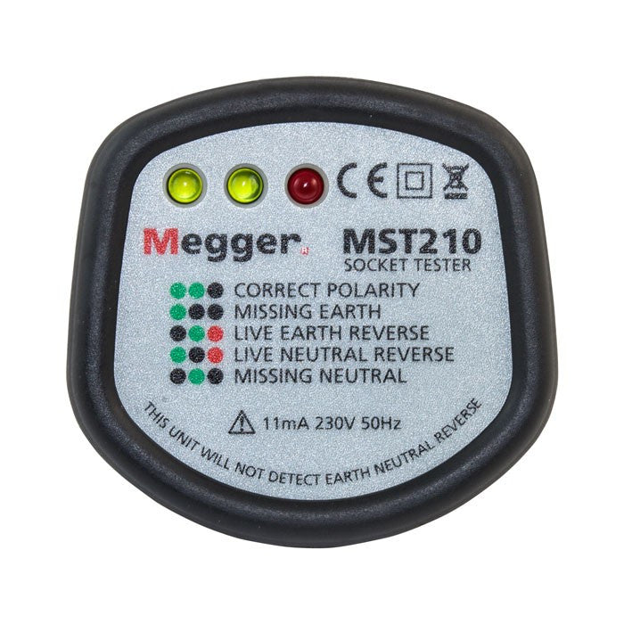 Megger MST210 Socket Tester