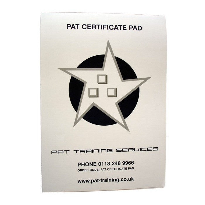 PAT Certificate Pad