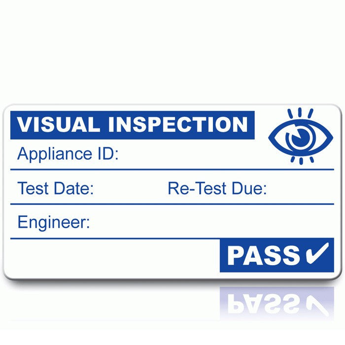 Visual Inspection Labels
